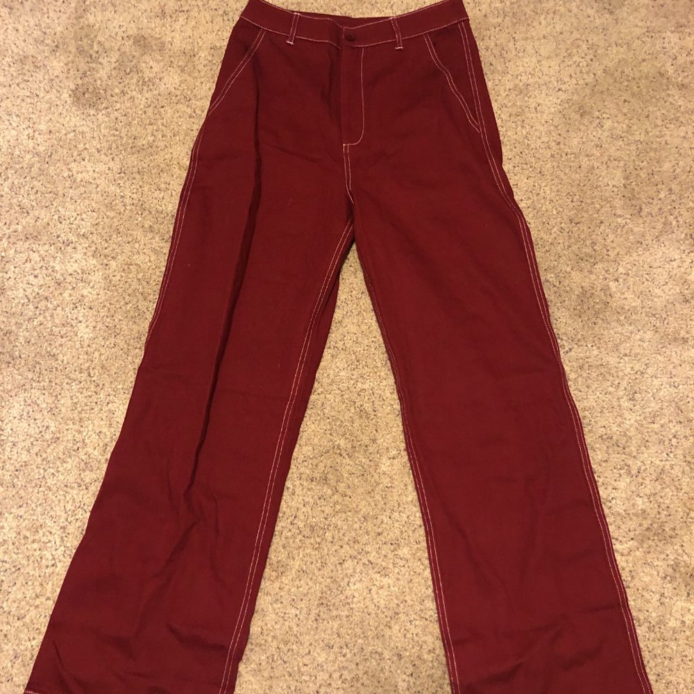 Fun Maroon Pants by Cider